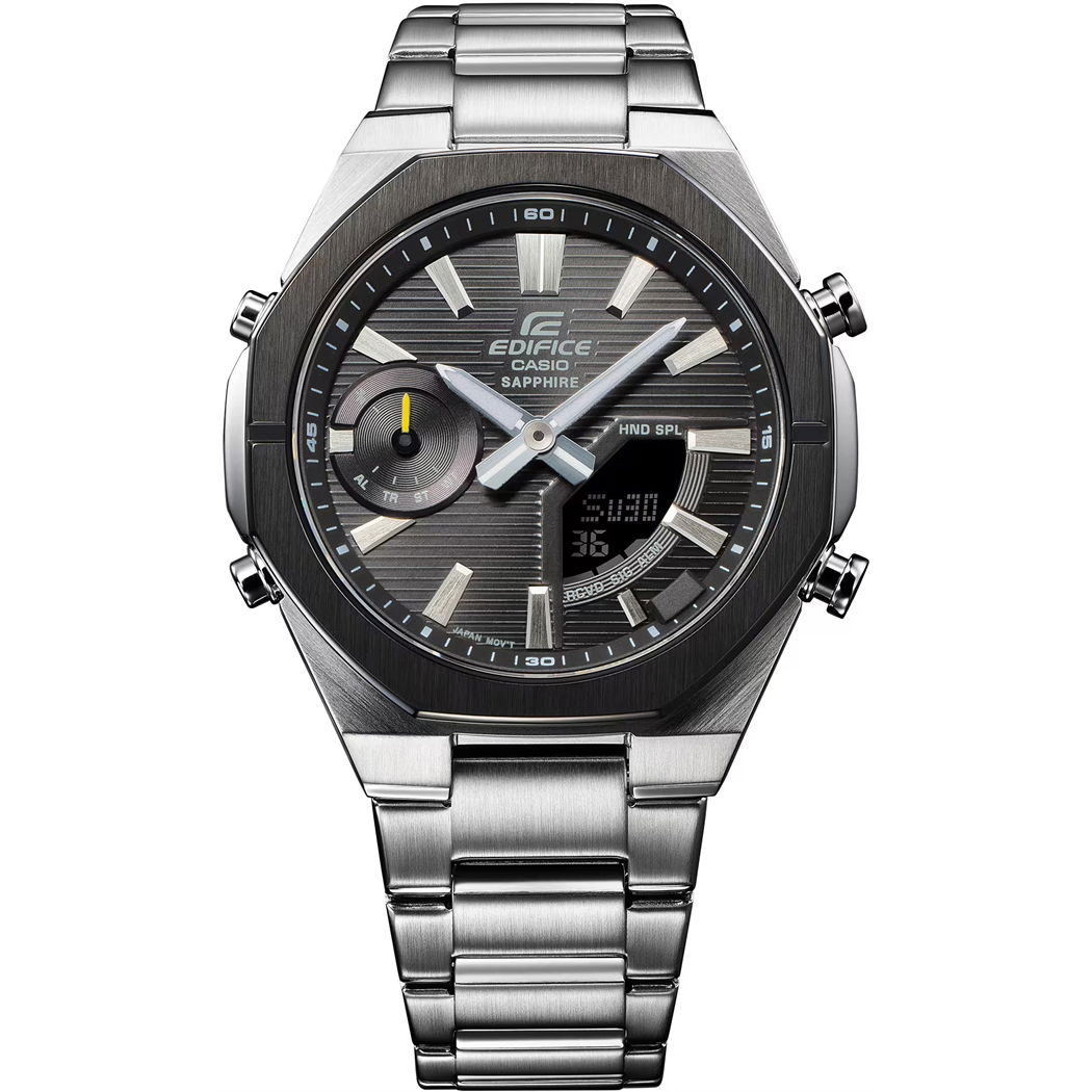 Casio Ecb-S10db-1Adf Edifice Akıllı Telefon Bağlantılı Analog/Dijital Kol Saati
