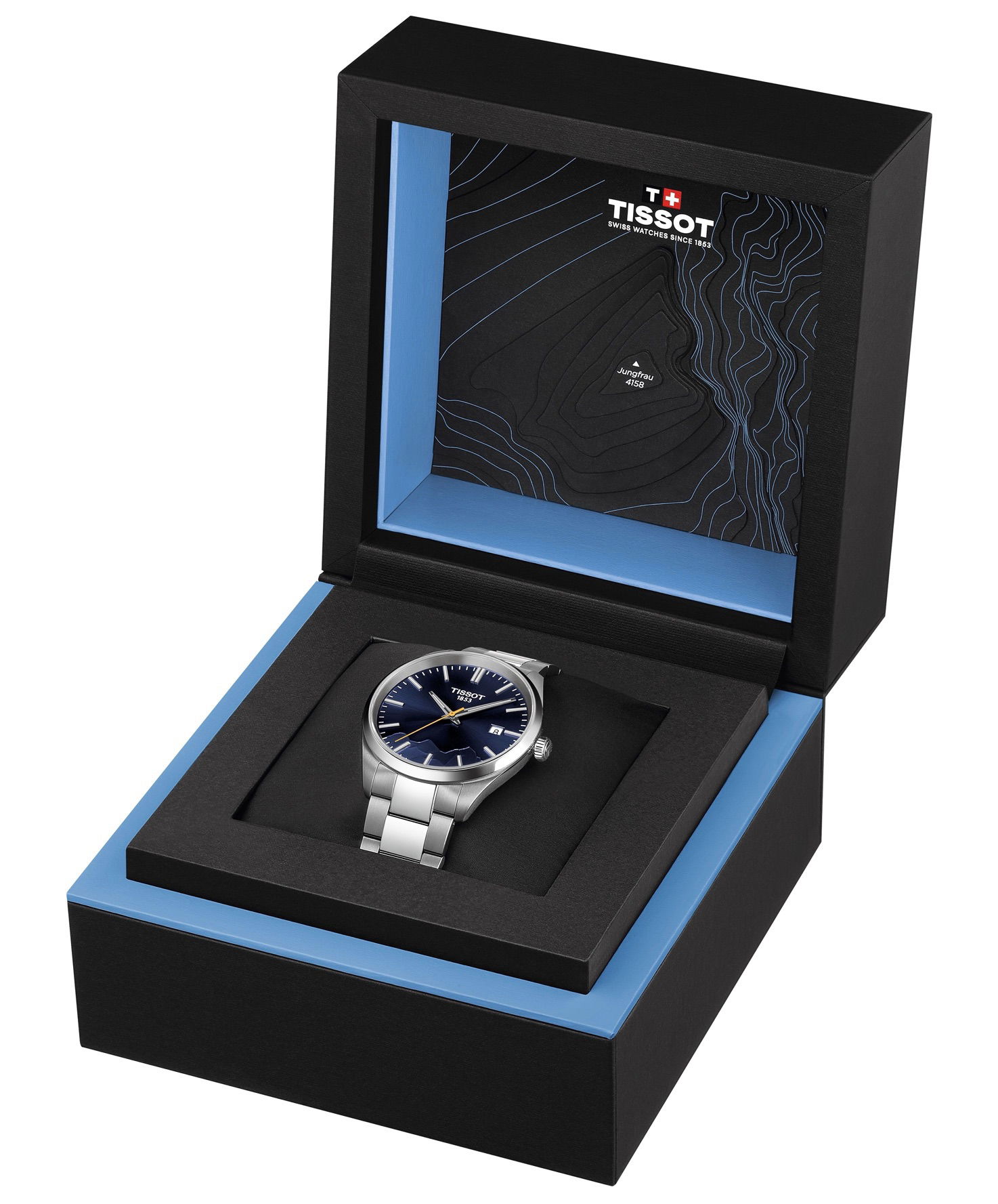 Tissot PR 100 Jungfraubahn 40mm T1504101104102 - Erkek Kol Saati (T150.410.11.041.02)