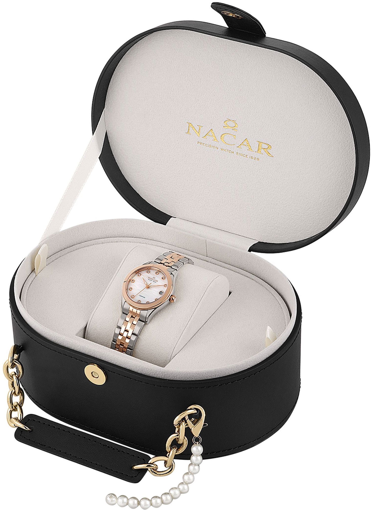 Nacar Nc34-39B763-Ewms Özel Çanta Kutulu Kadın Kol Saati