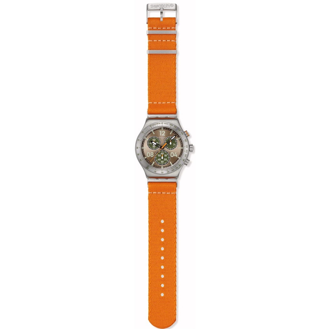 Swatch Yvs101 Irony Vacation Time Erkek Paslanmaz Çelik 43mm Saat