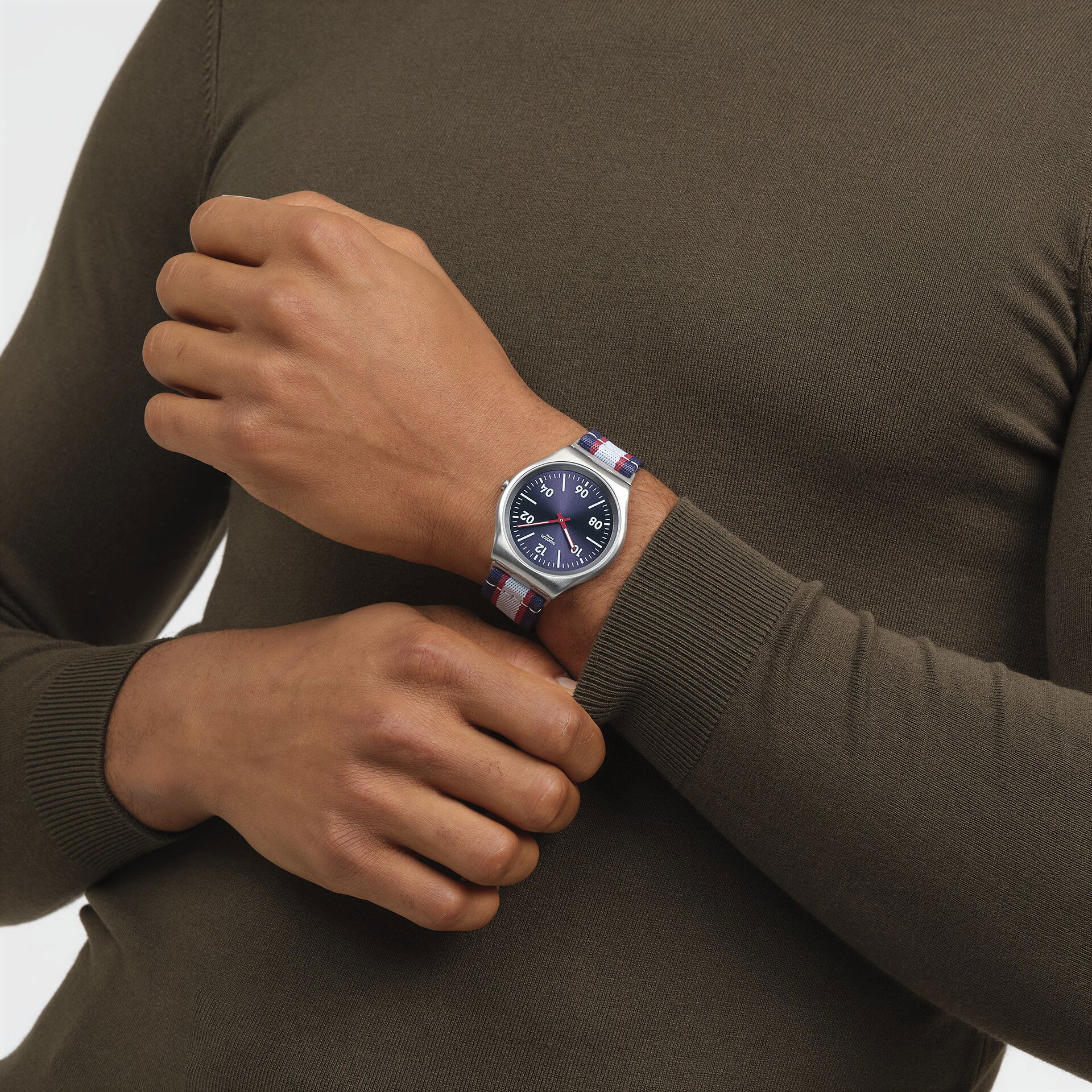 Swatch Skin Beside The Sea SS07S148 Paslanmaz Çelik Unisex Quartz Saat