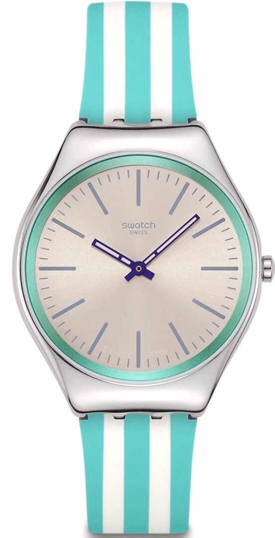 Swatch Skin Beach Hour SYXS160 Paslanmaz Çelik Kadın Quartz Saat