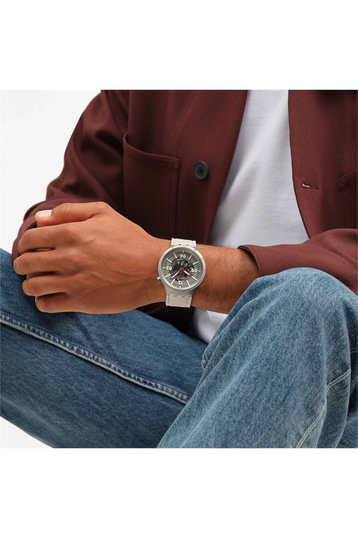 Swatch Sb07s125 Big Bold Confident Moment Erkek Quartz 47mm Saat