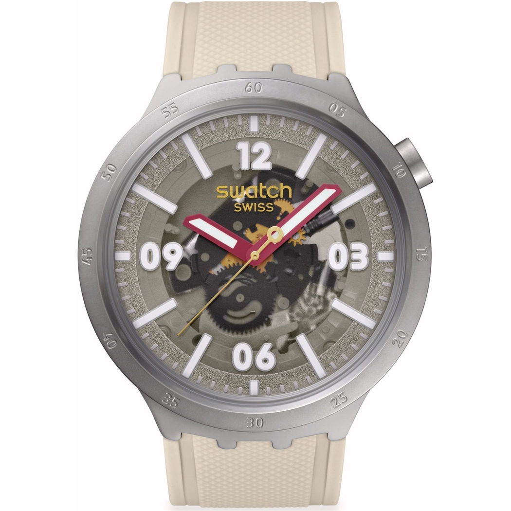 Swatch Big Bold Confident Moment SB07S125 Erkek Quartz 47mm Saat