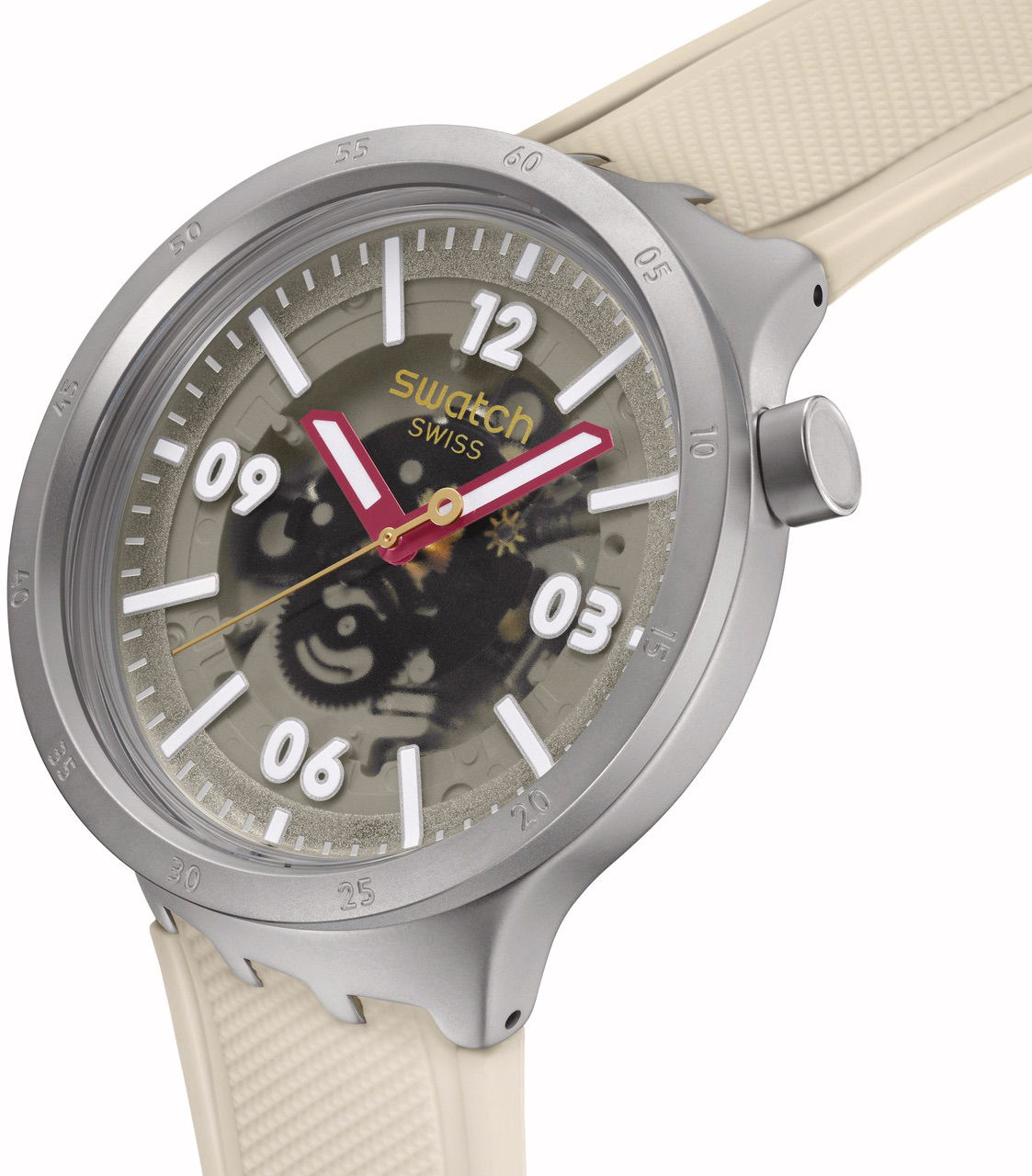 Swatch Big Bold Confident Moment SB07S125 Erkek Quartz 47mm Saat