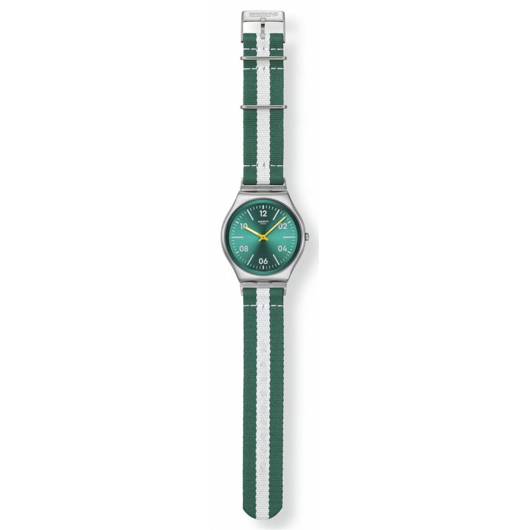 Swatch Skin Casual Stripe Paslanmaz Çelik SS07S149 Unisex Quartz Saat