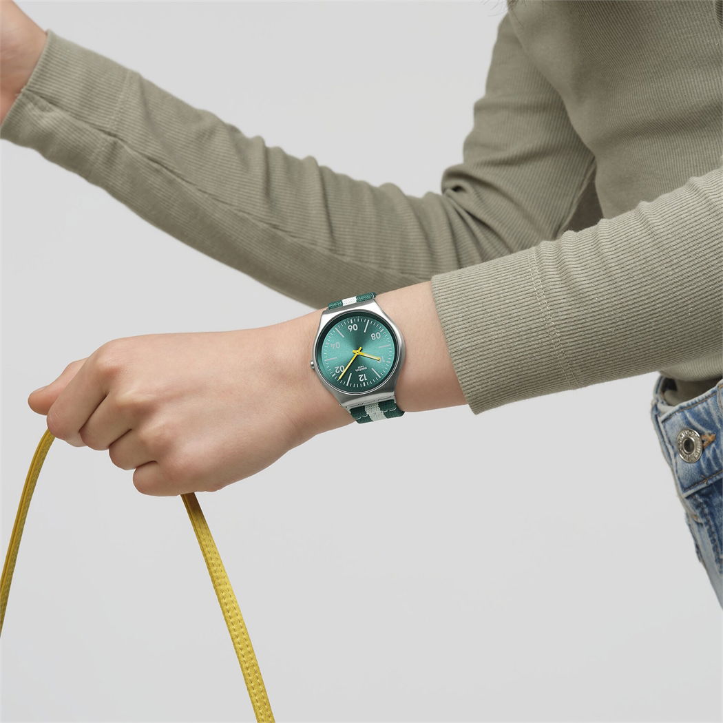 Swatch Skin Casual Stripe Paslanmaz Çelik SS07S149 Unisex Quartz Saat