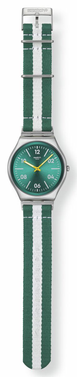 Swatch Skin Casual Stripe Paslanmaz Çelik SS07S149 Unisex Quartz Saat