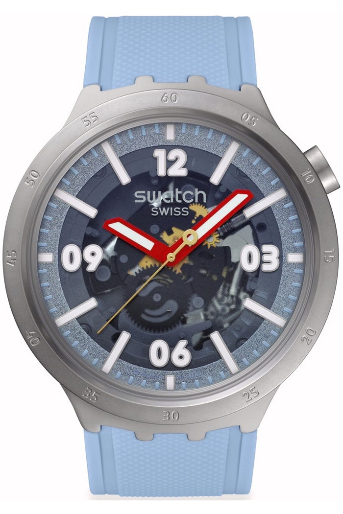 Swatch Sb07s122 Big Bold Swatch Big Bold Moment Erkek Quartz 47mm Saat