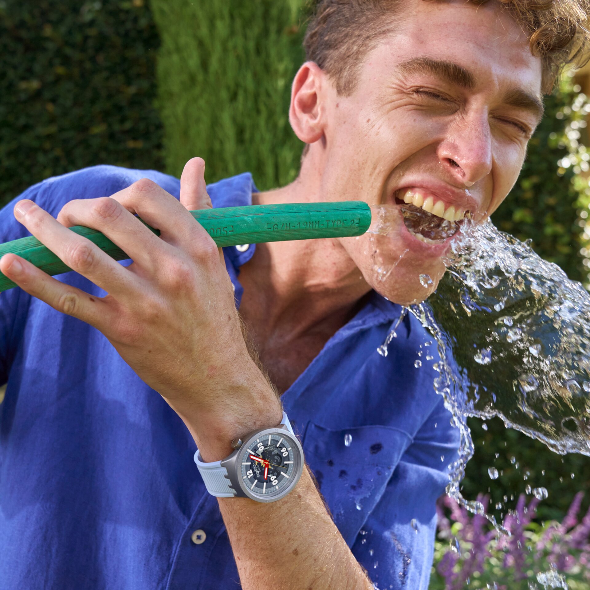 Swatch Big Bold Moment SB07S122 Erkek Quartz 47mm Saat