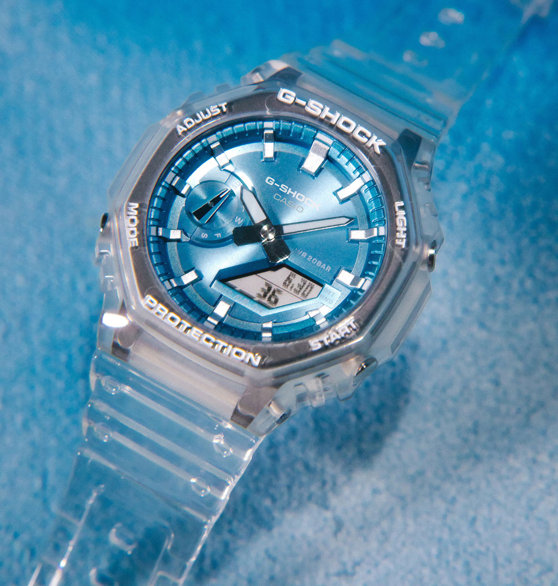 Casio Ga-2100Bm-7A2dr G-Shohk Kol Saati