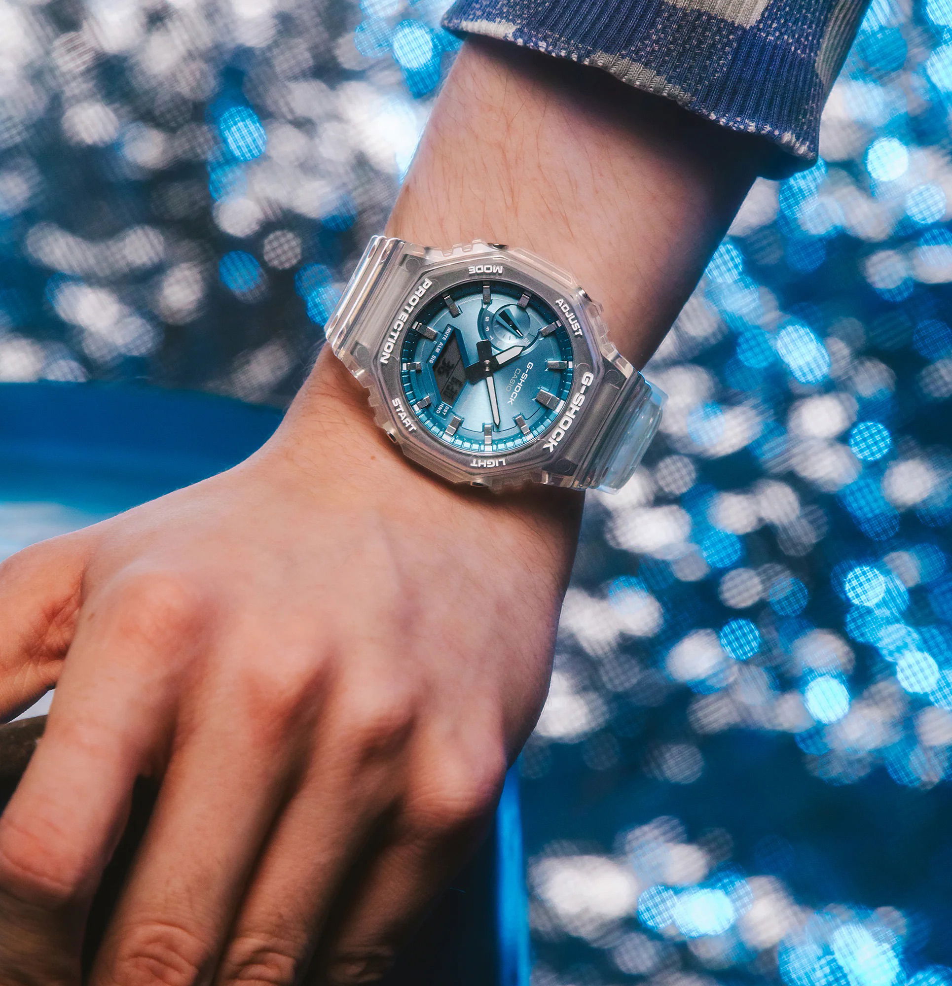 Casio Ga-2100Bm-7A2dr G-Shohk Kol Saati