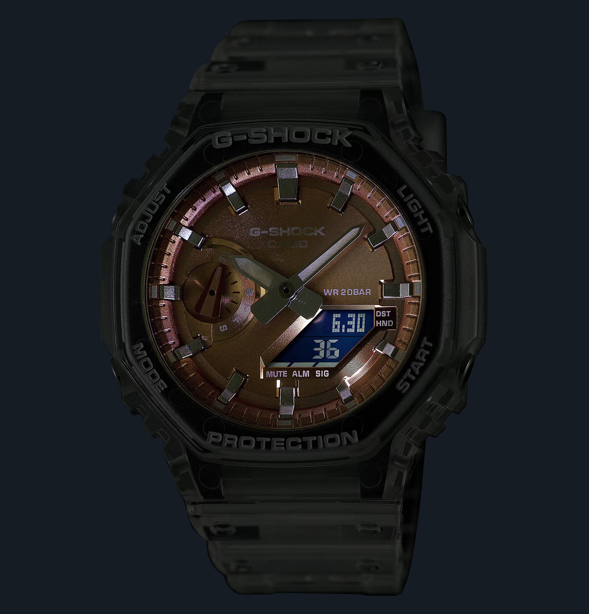 Casio Ga-2100Bm-7A5dr G-Shock Kol Saati
