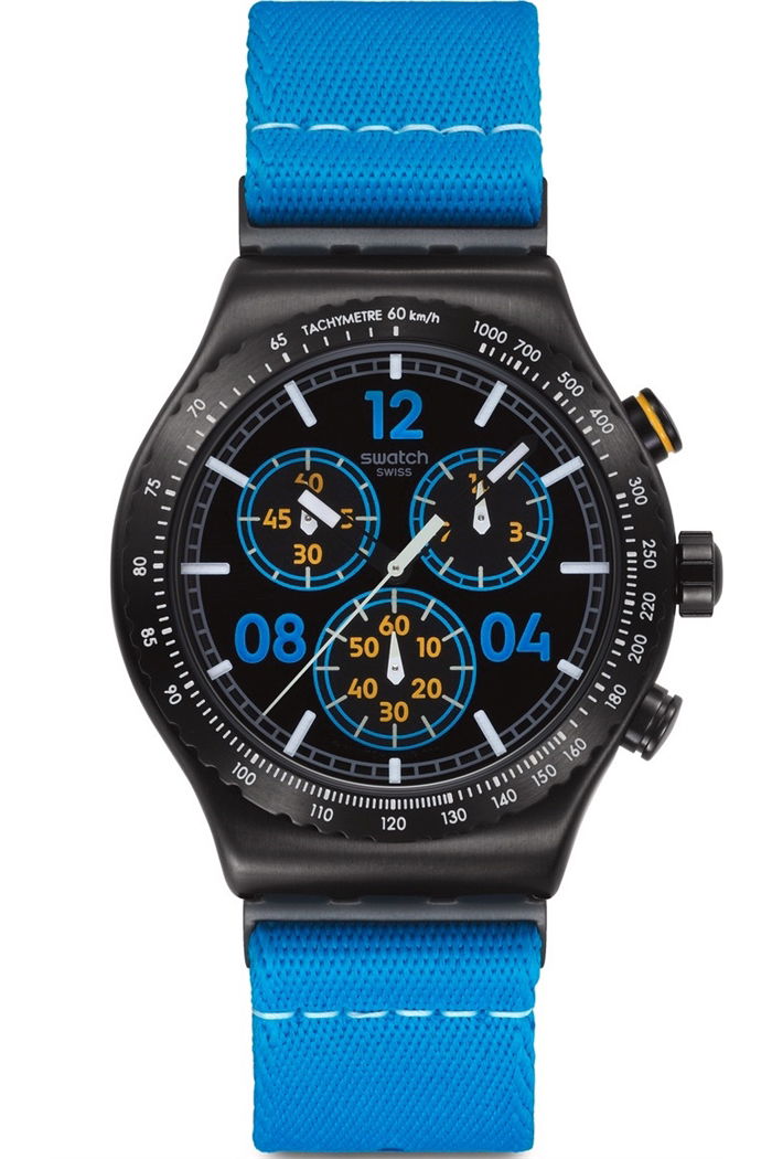 Swatch Yvb100 Irony Moments in Blue Unisex Quartz Saat