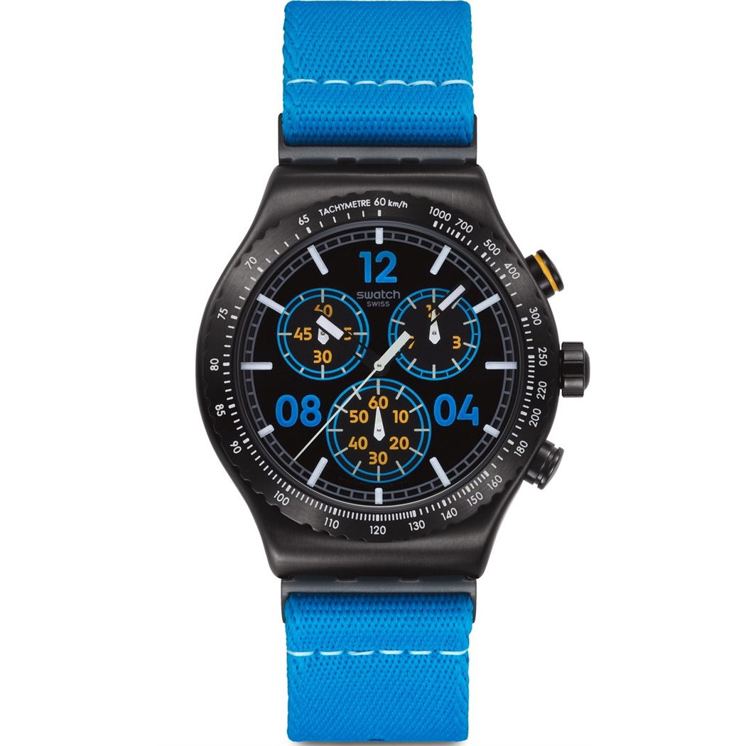 Swatch Yvb100 Irony Moments in Blue Unisex Quartz Saat