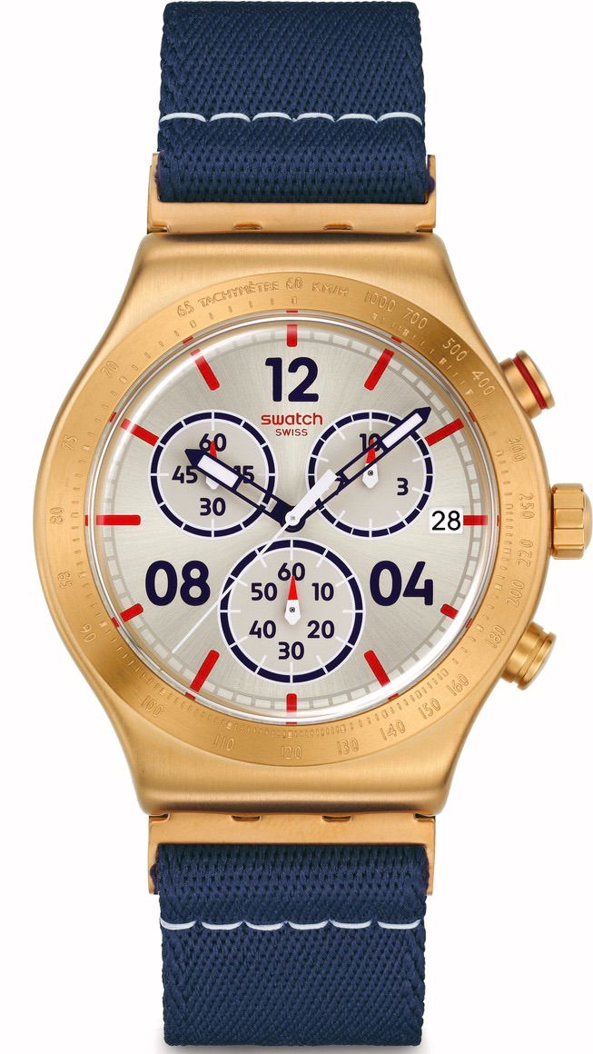 Swatch Irony Captain's Dream YVG419 Erkek Quartz 43 mm Saat