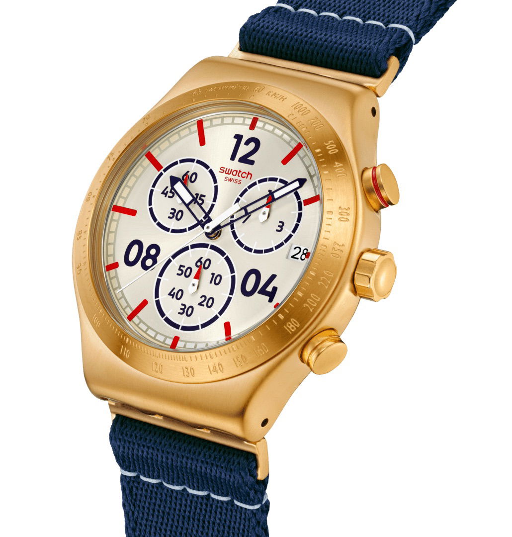 Swatch Irony Captain's Dream YVG419 Erkek Quartz 43 mm Saat