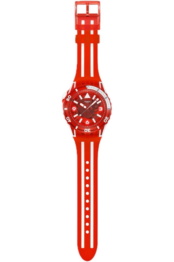 Swatch Sscu09r100 Lion's Mane Unisex Polimer Saat