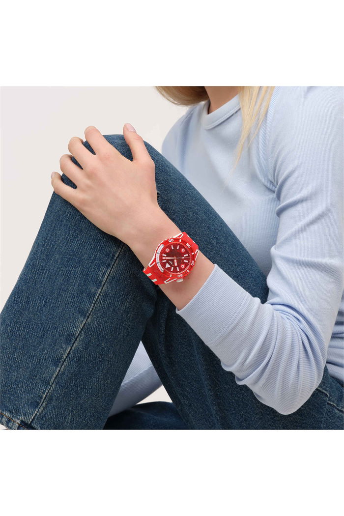 Swatch Sscu09r100 Lion's Mane Unisex Polimer Saat