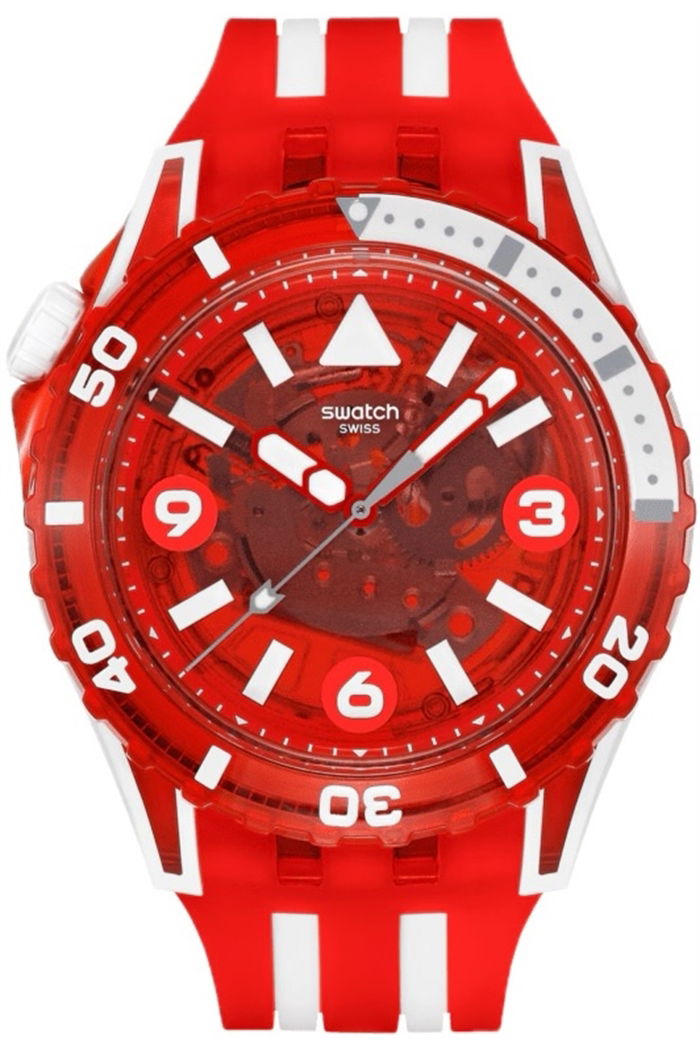 Swatch Sscu09r100 Lion's Mane Unisex Polimer Saat