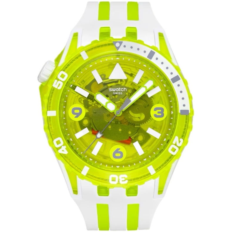 Swatch Sscu09j100 Egg Yolk Kol Saati