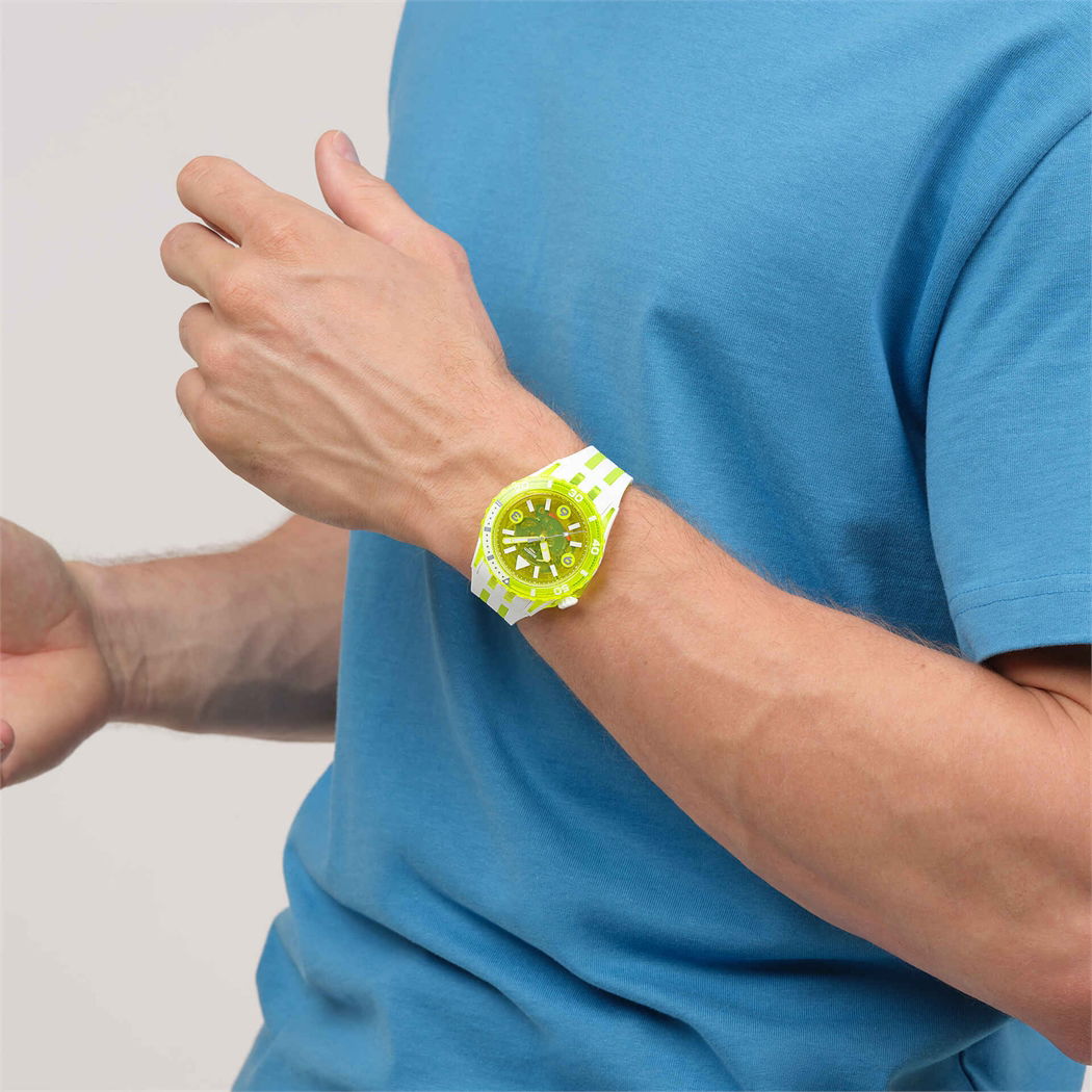 Swatch Egg Yold SSCU09J100 Unisex Quartz Saat