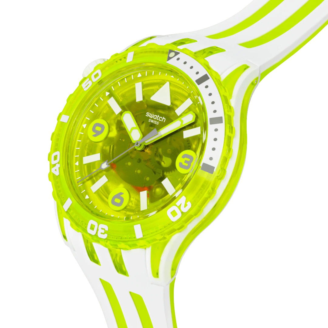 Swatch Egg Yold SSCU09J100 Unisex Quartz Saat