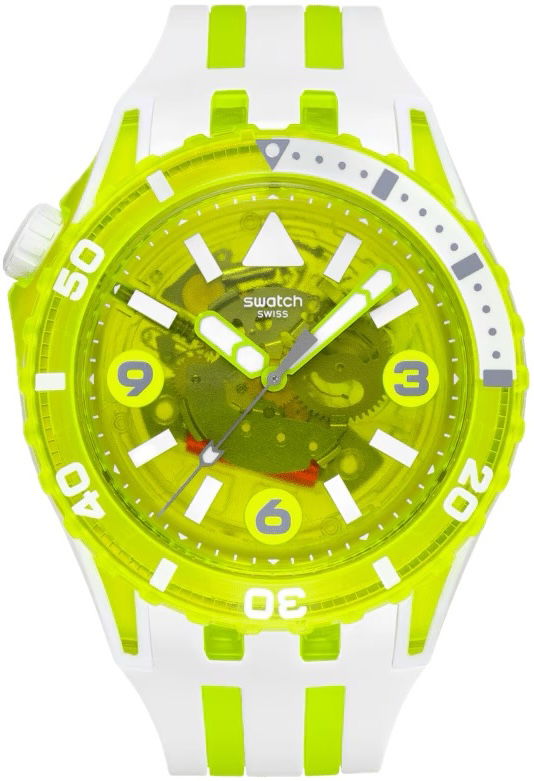 Swatch Egg Yold SSCU09J100 Unisex Quartz Saat