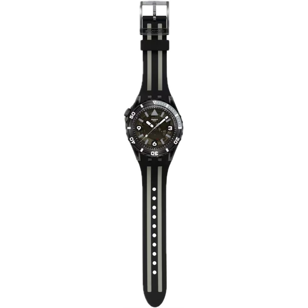 Swatch Black Sea Nettle SSCU09B100 Unisex Quartz Saat