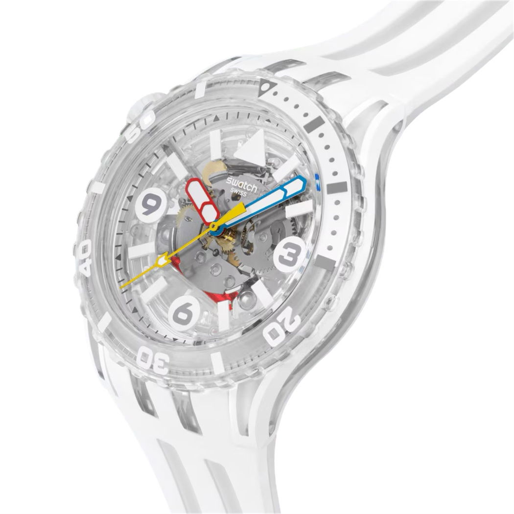 Swatch Sscu09k100 Aurelia Aurita Unisex Polimer Saat