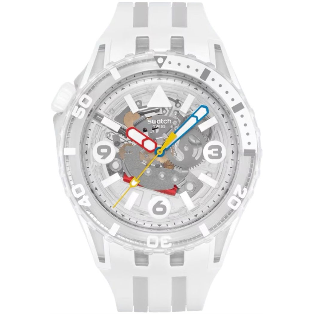 Swatch Sscu09k100 Aurelia Aurita Unisex Polimer Saat