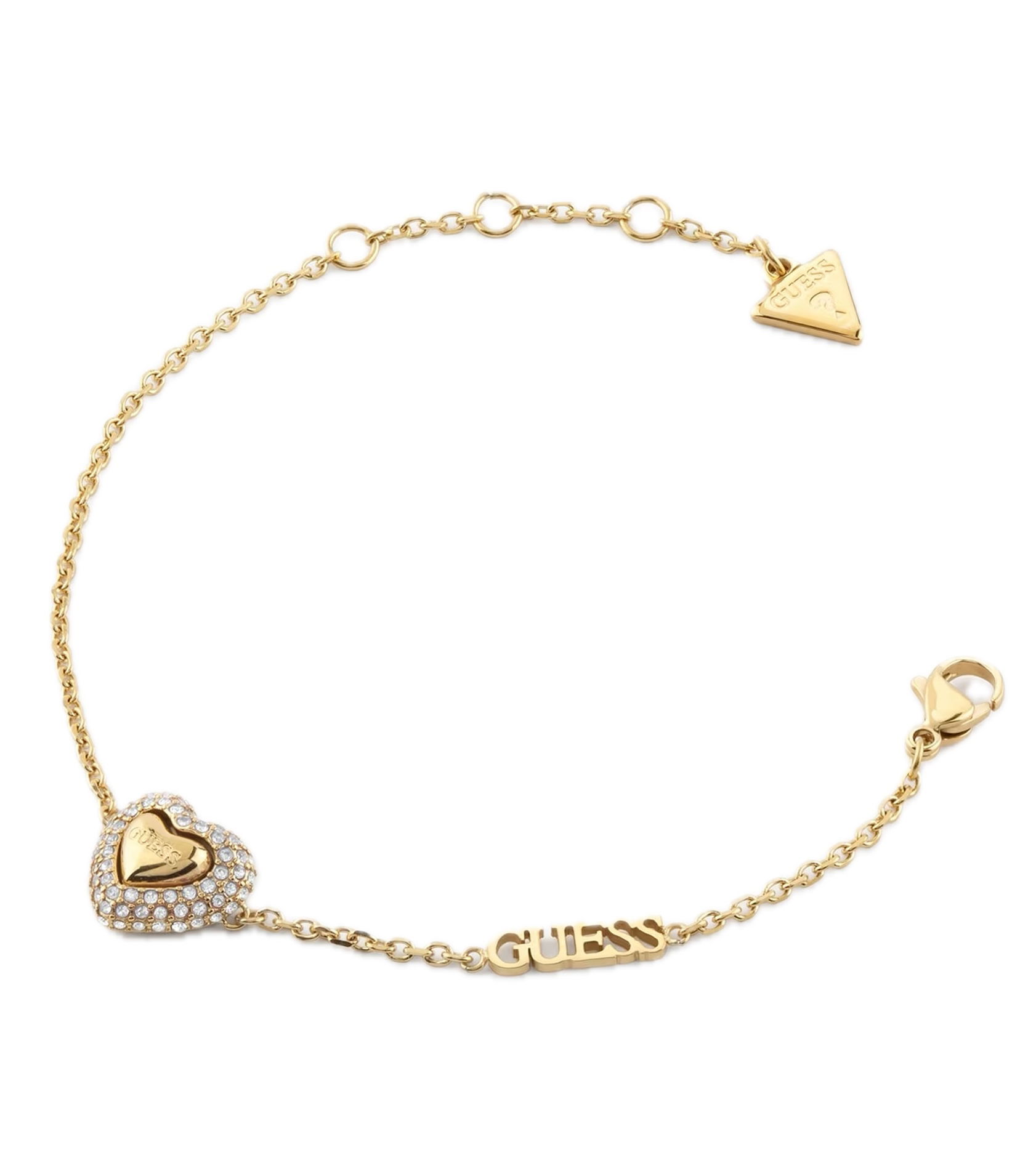 Guess Jgujubb05022jwygs Kalpli Taşlı Kadın Bileklik