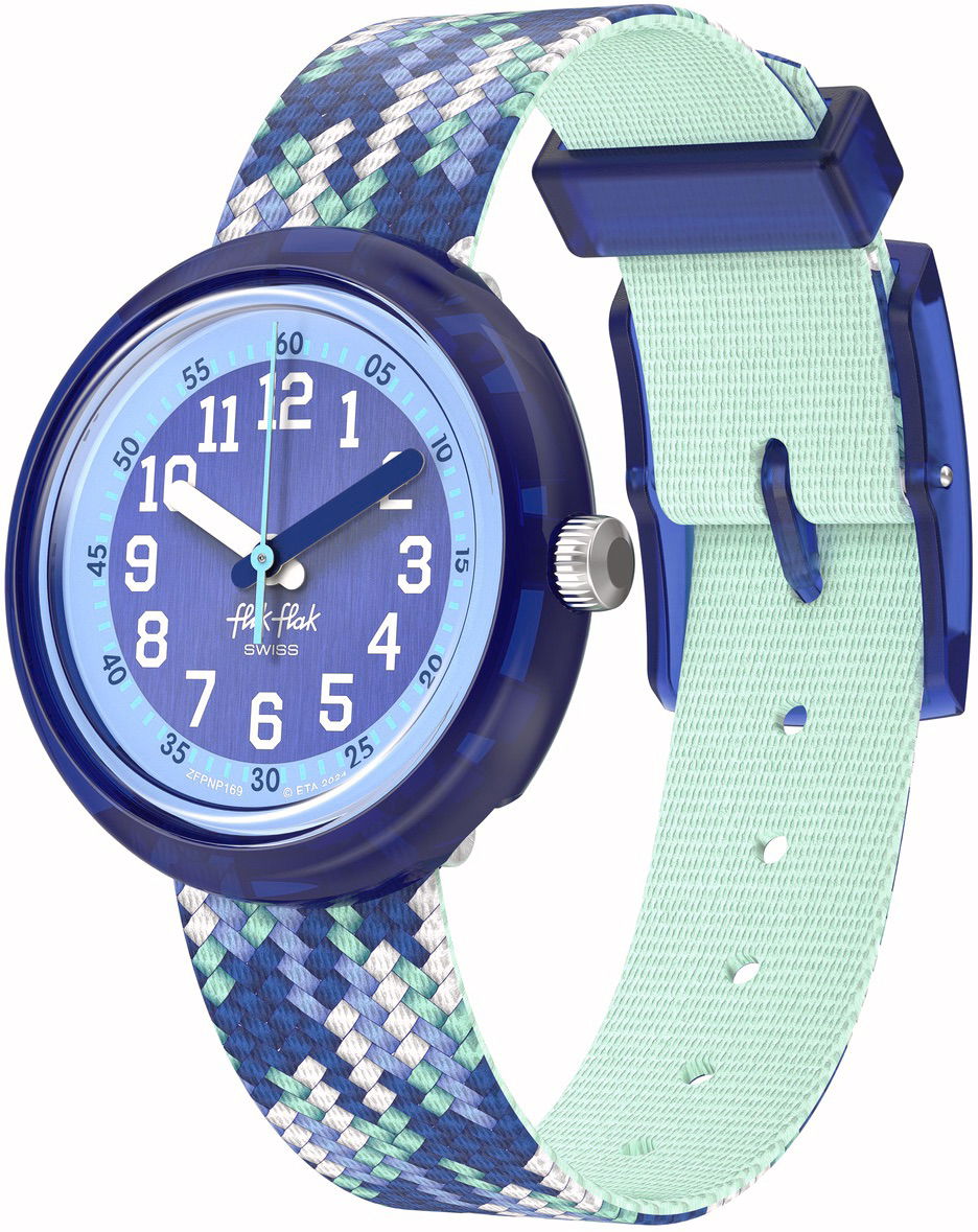 Flik Flak Fpnp169 Braid In Blue Çocuk Kol Saati