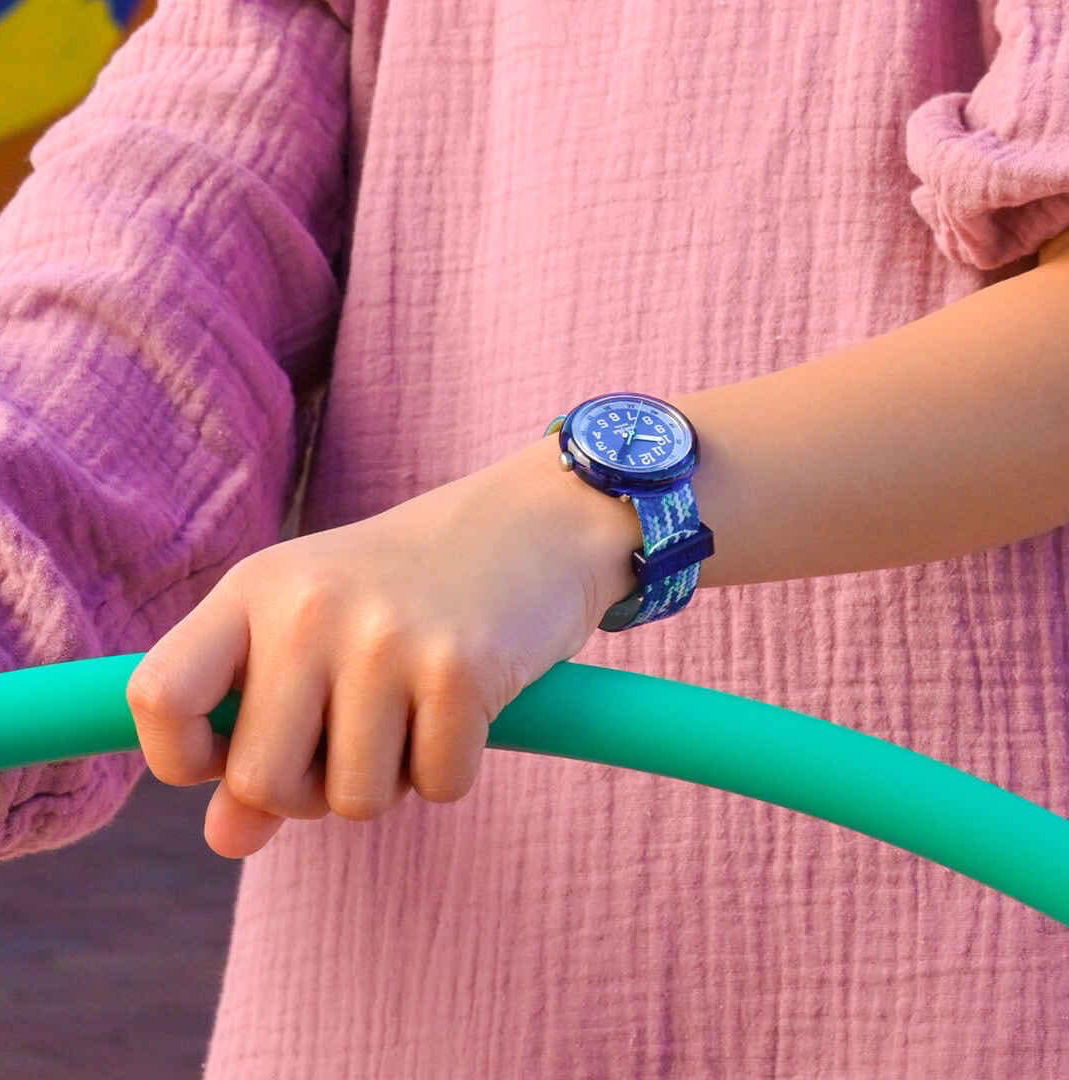 Flik Flak Fpnp169 Braid In Blue Çocuk Kol Saati