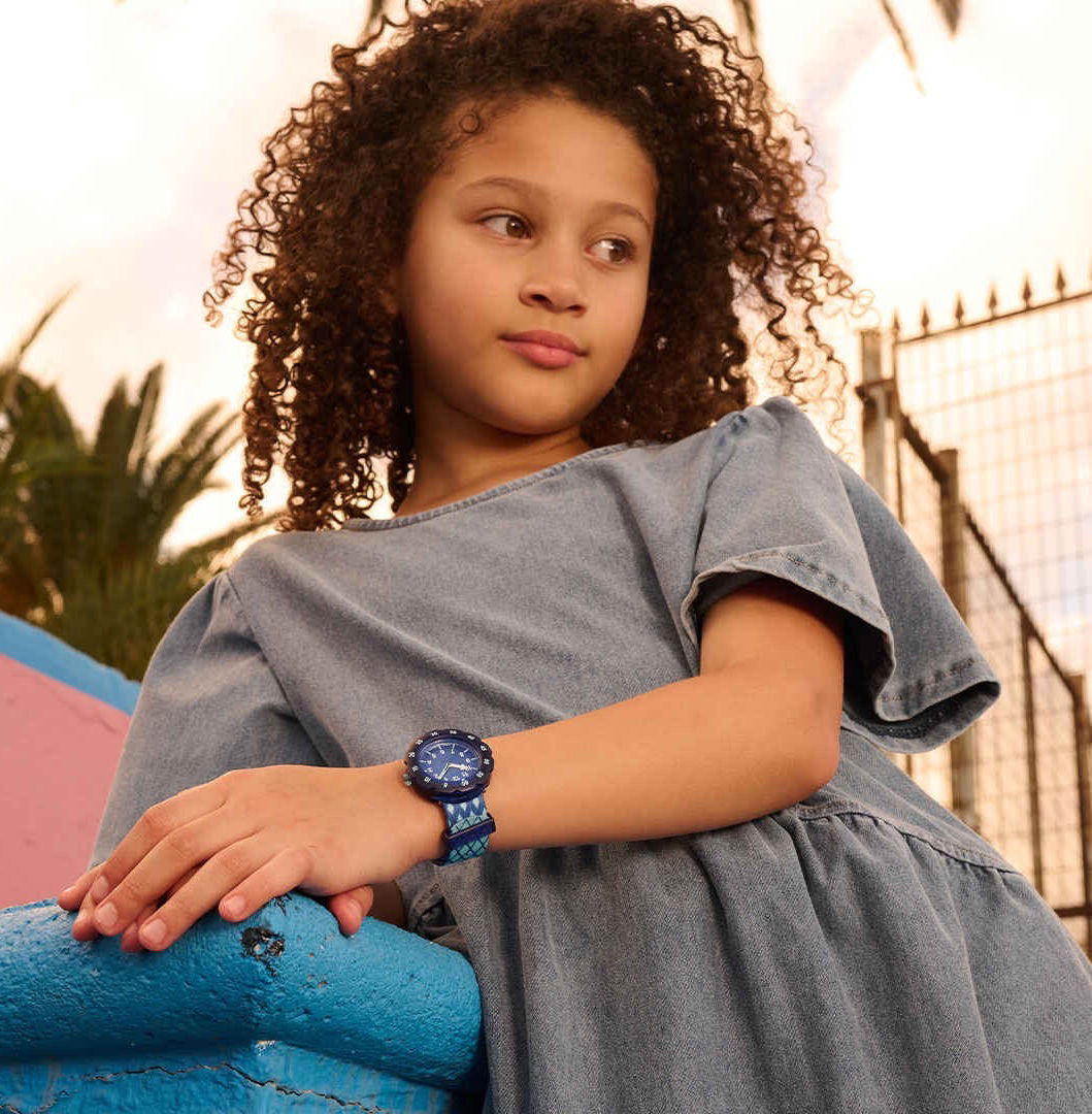 Flik Flak Fpsp076 Criss-Cross Çocuk Kol Saati