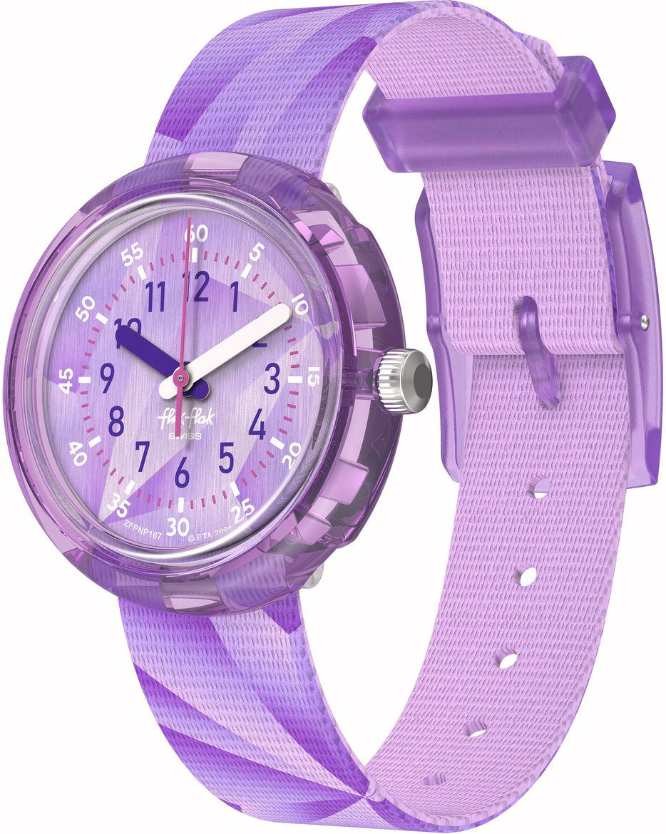Flik Flak Fpnp167 Purple Prism Çocuk Kol Saati