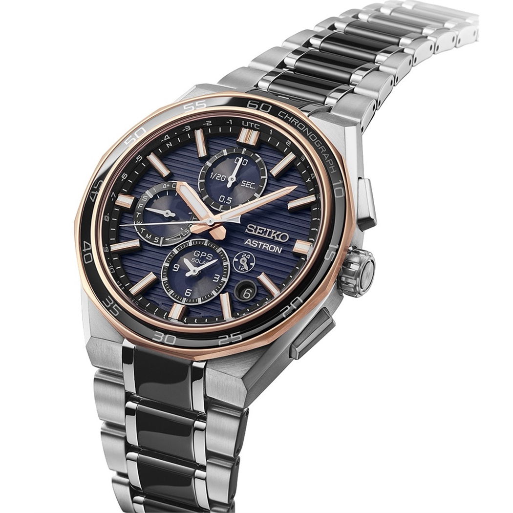 Seiko Ssh180j Astron GPS Solar Dual Time Chronograph Limited Edition Erkek Kol Saati