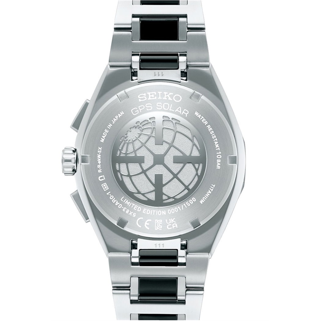 Seiko Ssh180j Astron GPS Solar Dual Time Chronograph Limited Edition Erkek Kol Saati