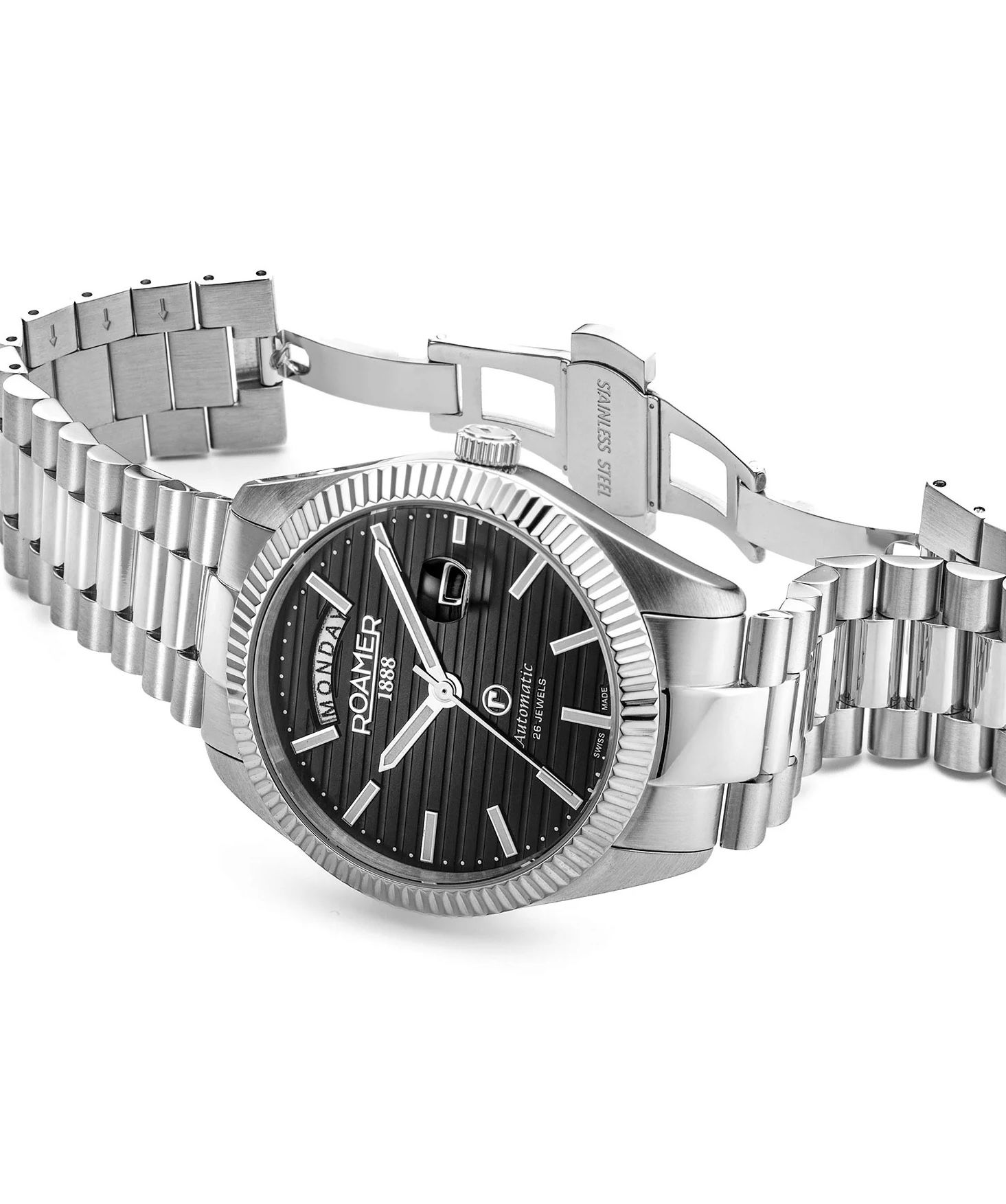 Roamer Primeline Daydate II 981666-41-85-50 Erkek Kol Saati