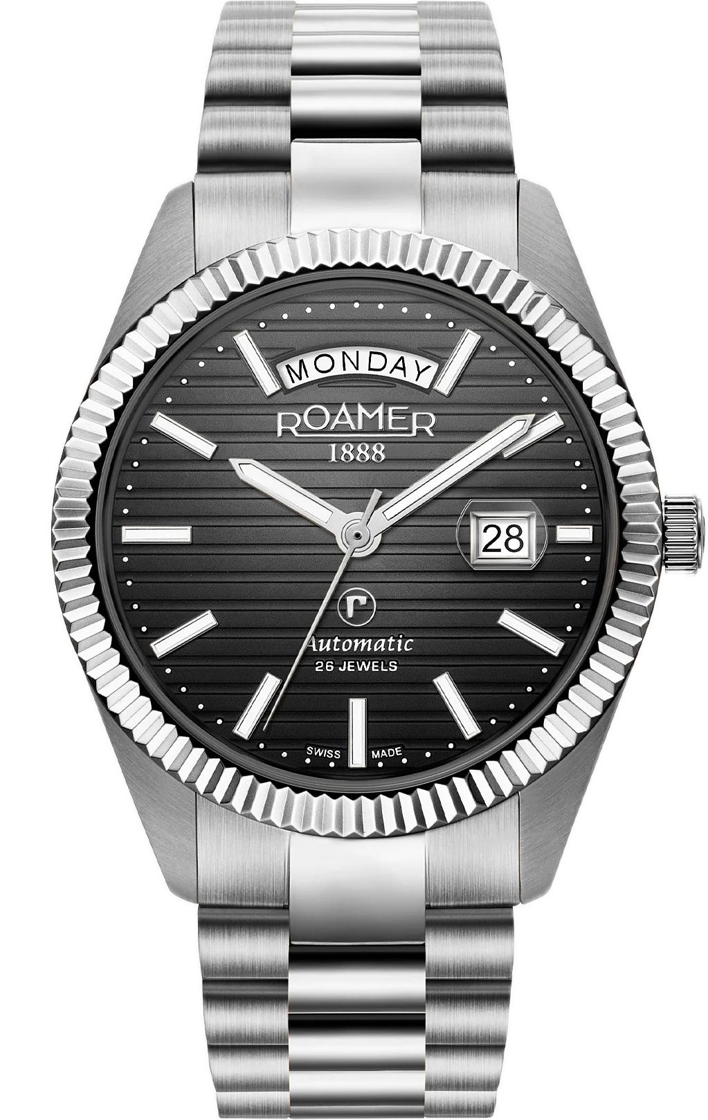 Roamer Primeline Daydate II 981666-41-85-50 Erkek Kol Saati