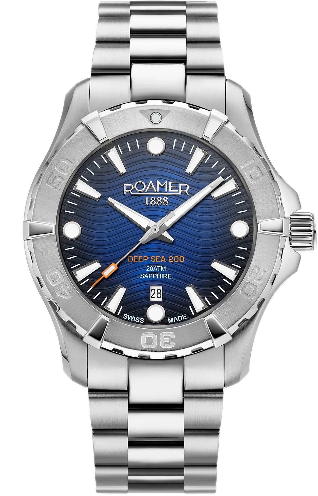 Roamer Deep Sea 200 860833-41-45-70 Erkek Kol Saati