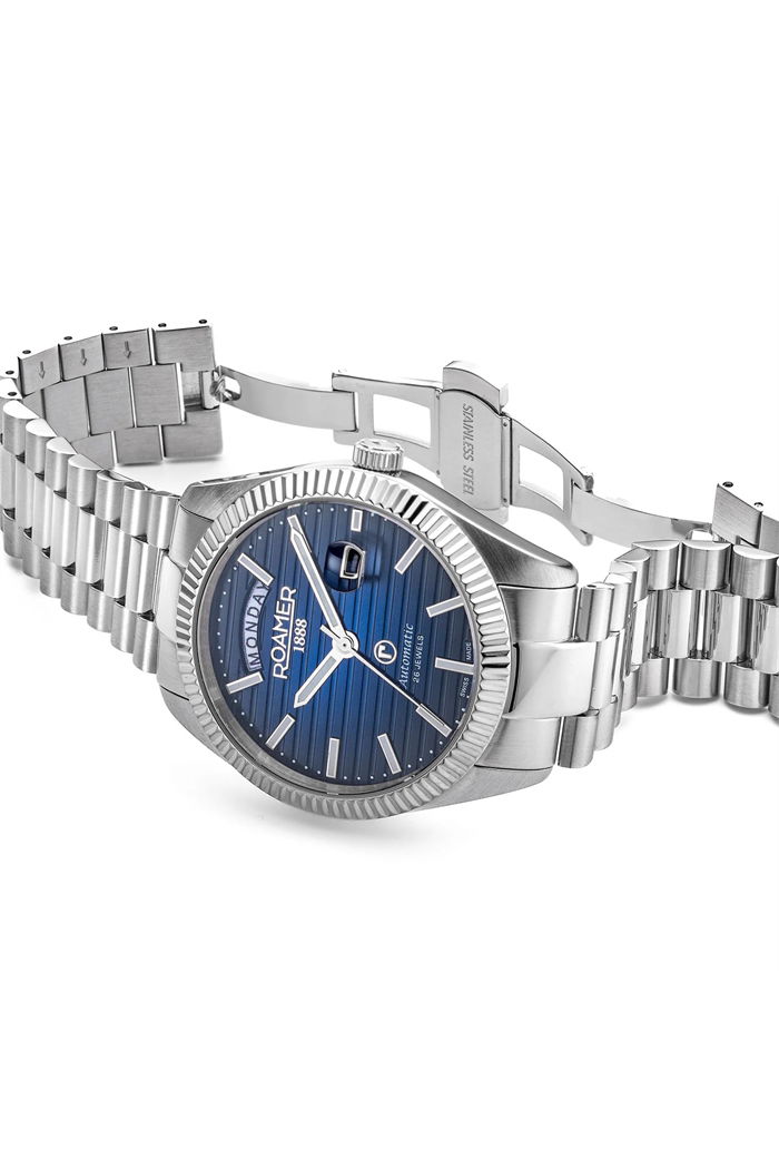 Roamer Primeline Daydate II 981666-41-45-50 Erkek Kol Saati