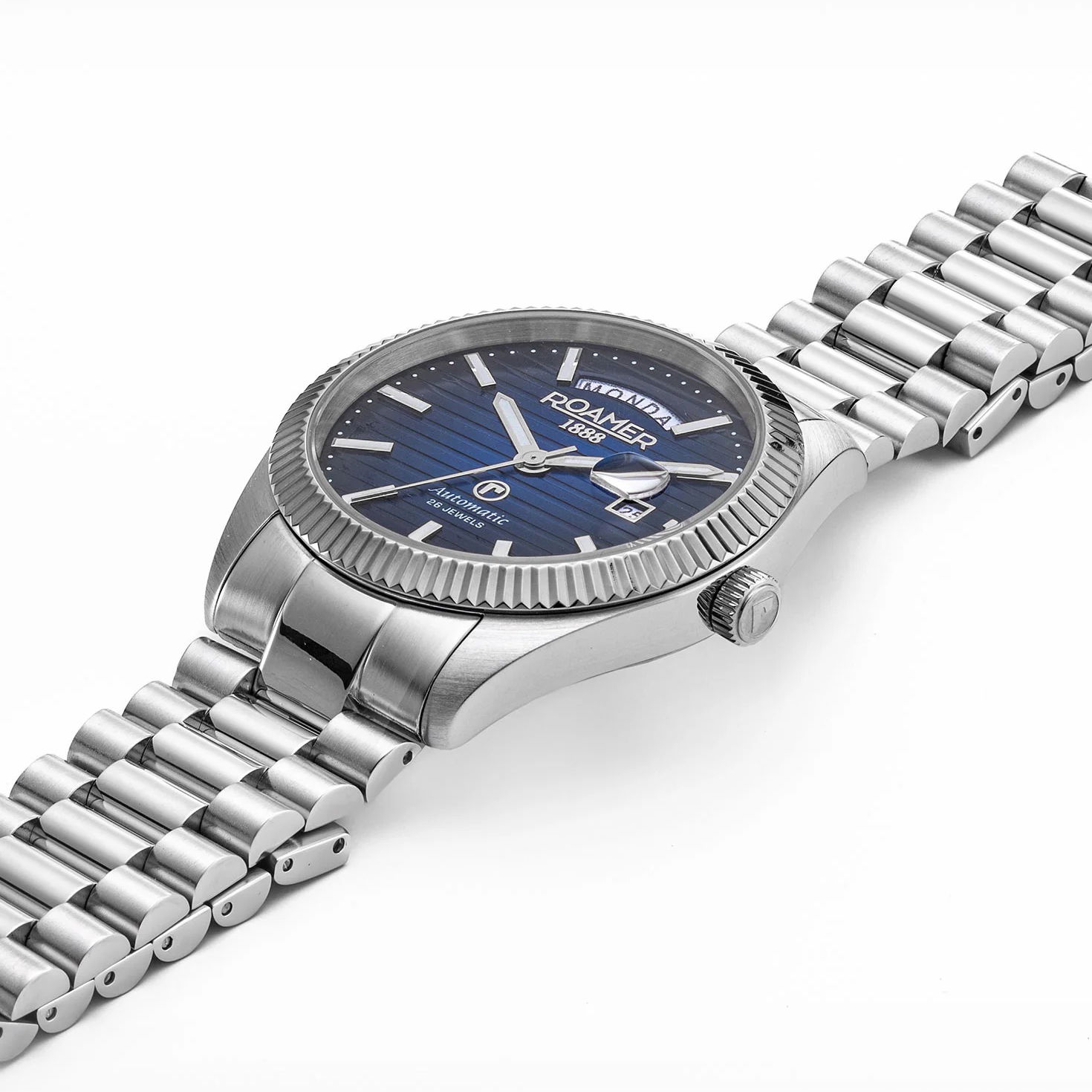 Roamer Primeline Daydate II 981666-41-45-50 Erkek Kol Saati