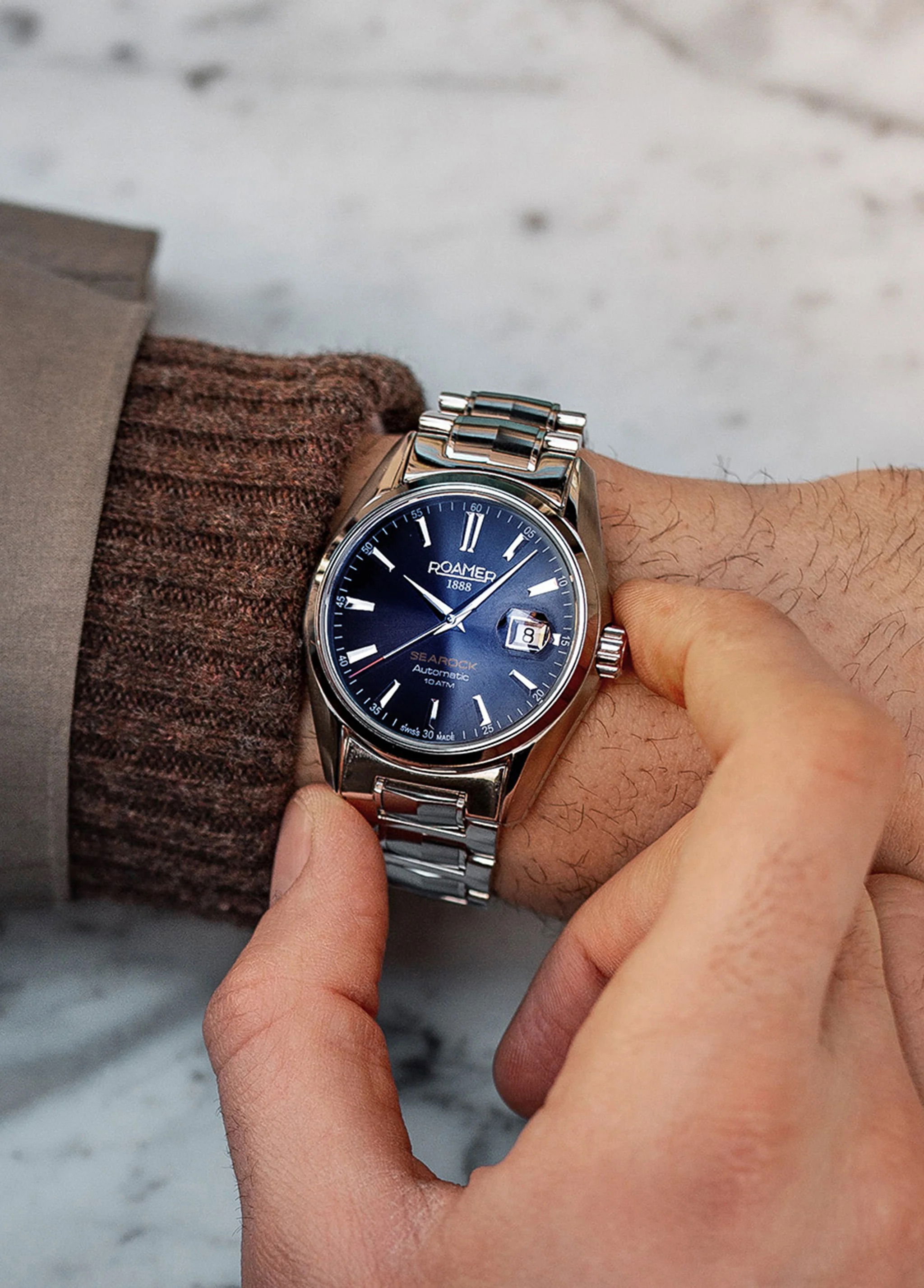 Roamer Searock Automatic I 210665-41-45-20 Erkek Kol Saati