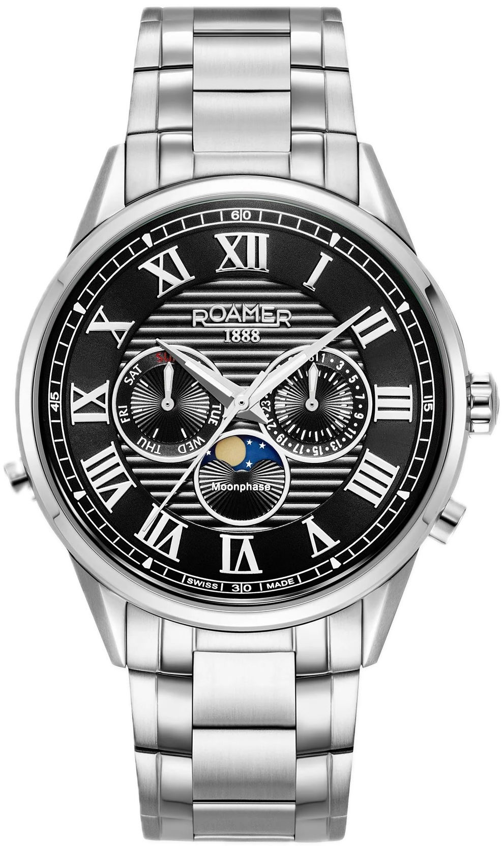 Roamer Superior Moonphase 513821-41-85-50 Erkek Kol Saati