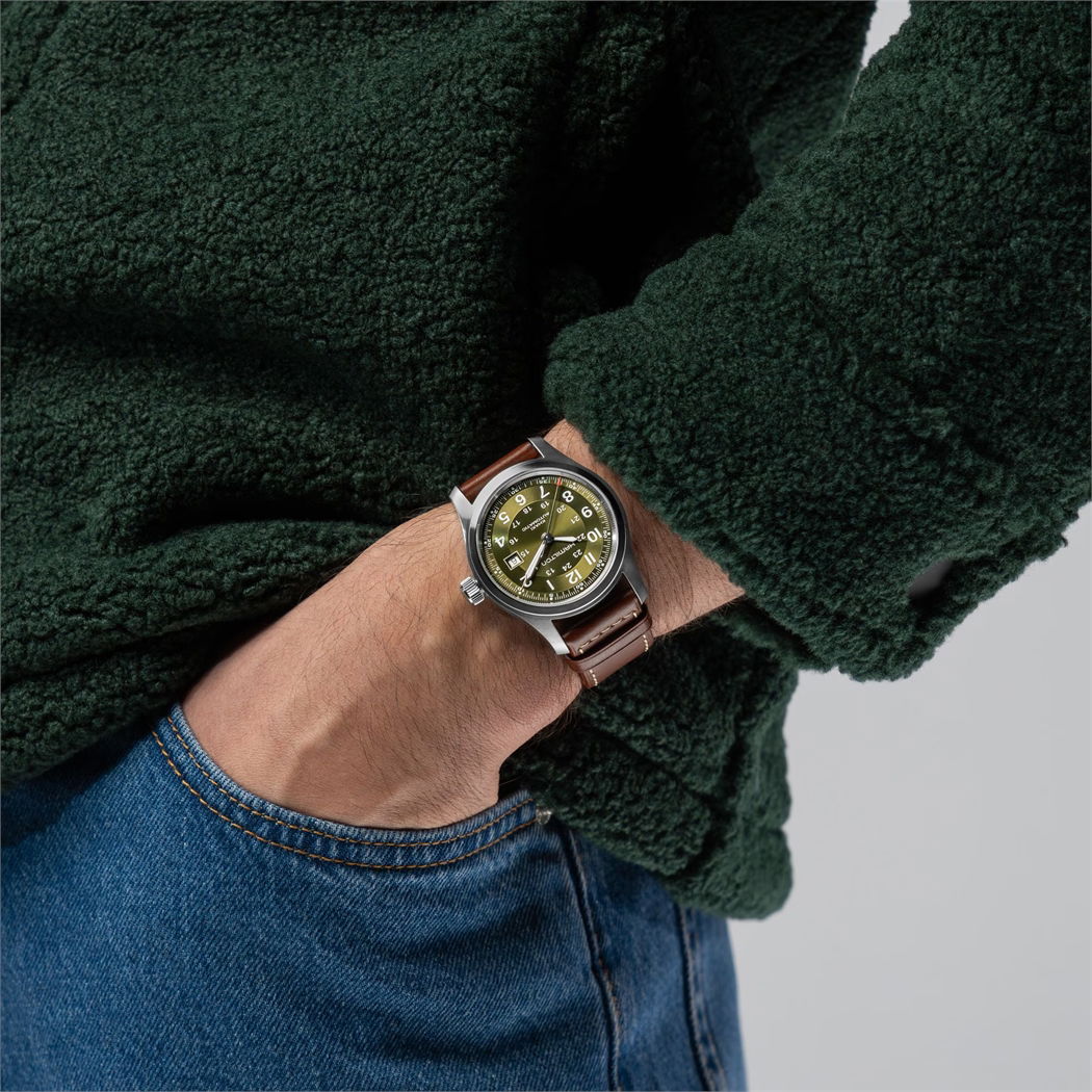 Hamilton Khaki Field Auto 42 mm H70605560 Erkek Kol Saati