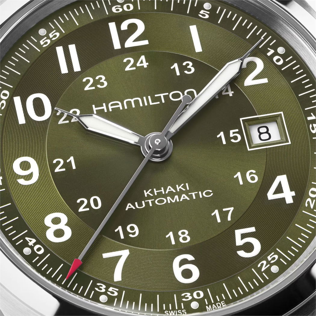 Hamilton Khaki Field Auto 42 mm H70605560 Erkek Kol Saati