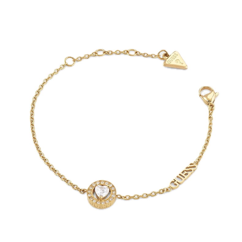 Guess Jgujubb04668jwygs Kalpli Taşlı Kadın Bileklik