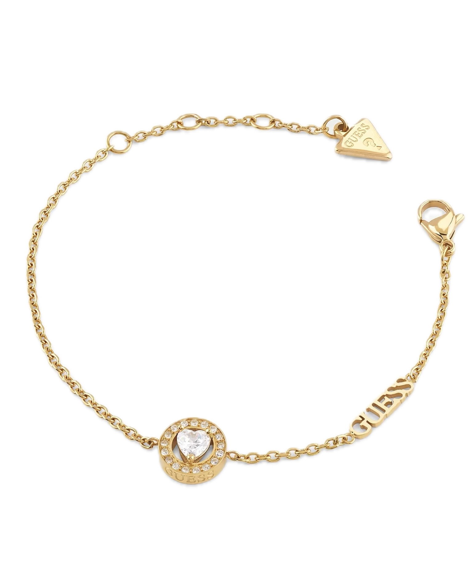 Guess Jgujubb04668jwygs Kalpli Taşlı Kadın Bileklik