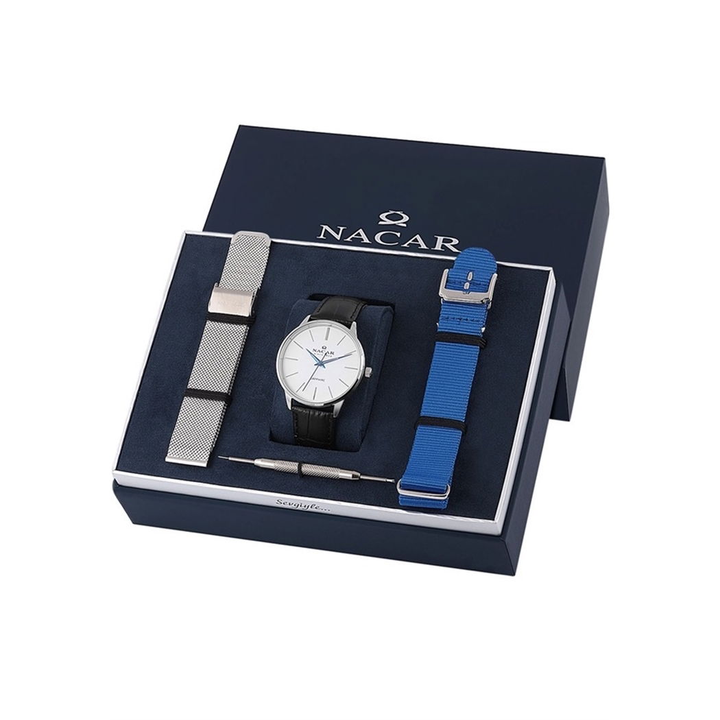 Nacar Nc31-2970125-Awl1 Erkek Yedek Kordonlu Saat